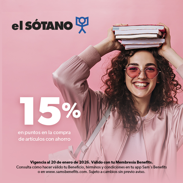 Sam's Club samsclub samsbenefits hazte socio cine viajes hot deals restaurantes educacion ropa accesorio mascotas salud entretenimiento fitness puntos