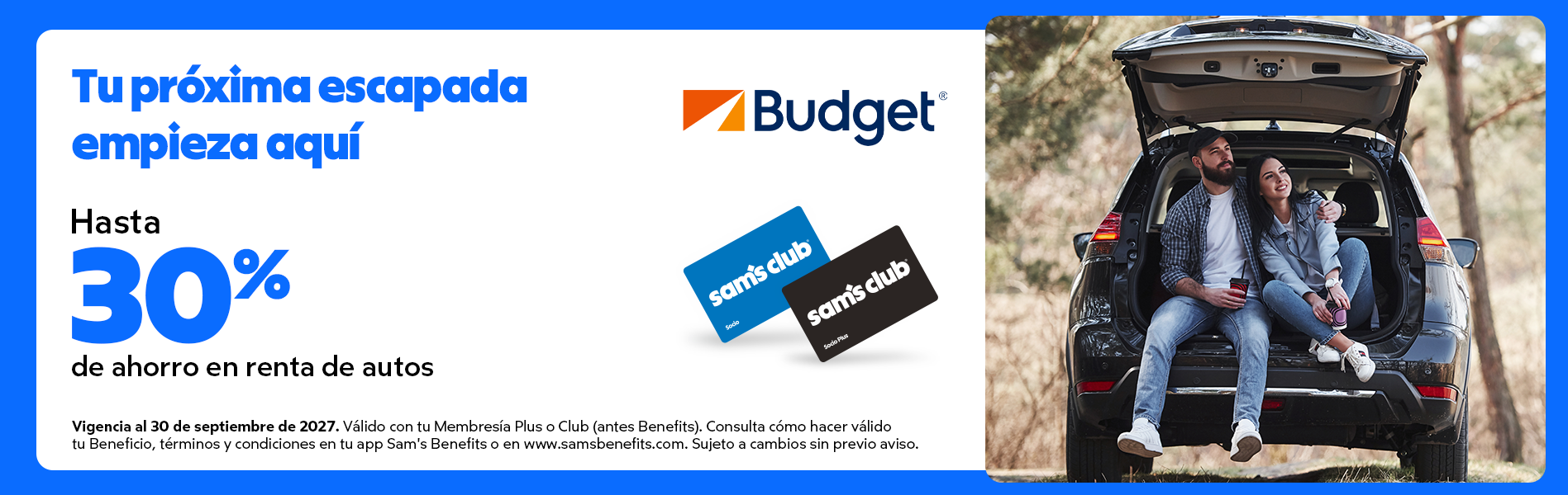 Sam's Club samsclub samsbenefits hazte socio cine viajes hot deals restaurantes educacion ropa accesorio mascotas salud entretenimiento fitness puntos